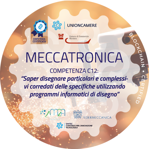 Meccatronica - COMPETENZA C12  “Saper disegnare particolari e complessivi corredati delle specifiche utilizzando programmi informatici di disegno”